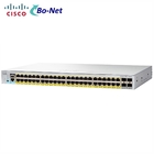 Cisco WS-C2960L-48PS-AP  2960L 48 port GigE with PoE, 4 x 1G SFP, LAN Lite Switch
