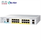 16 Port Used Cisco Switches 10/100/1000 Ethernet PoE+ Ports 2 X 1G SFP WS-C2960L-16PS-LL