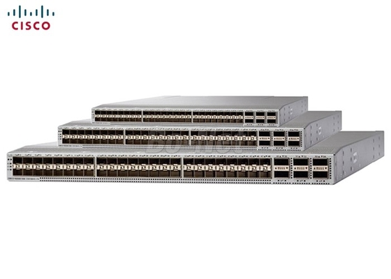 3 Layers Used Cisco Gigabit Switch N9K-C93180YC-FX 10G 48 10/25G SFP+ 100G QSFP